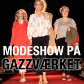 Modeshow på Gazzværket